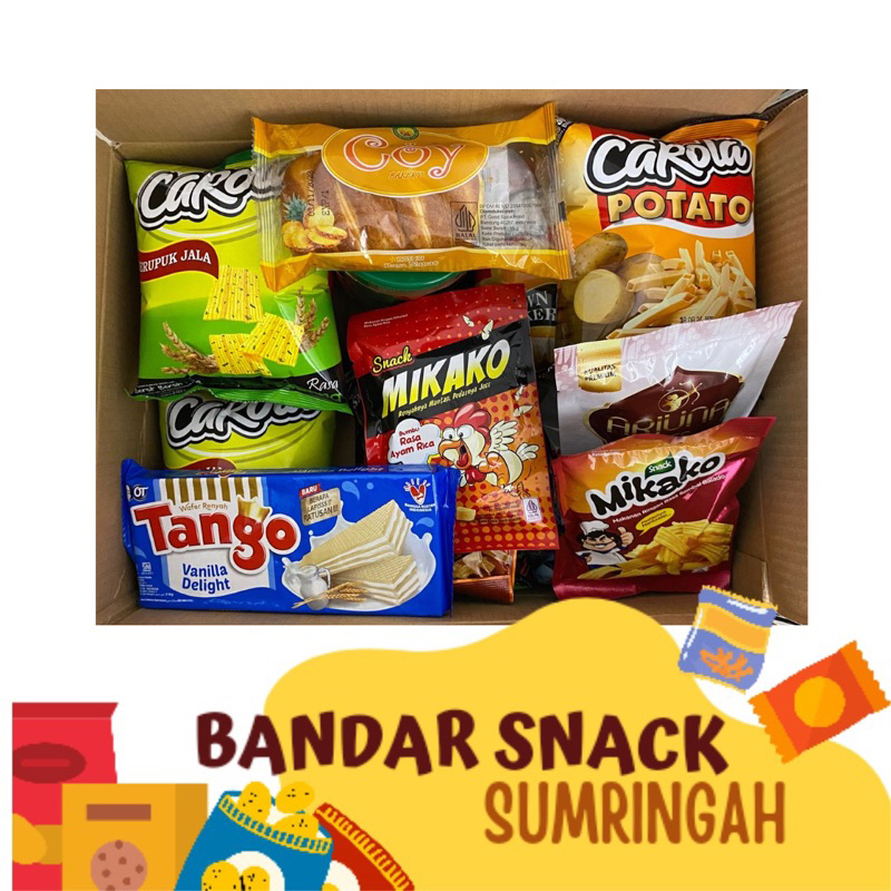 

Paket Snack Fun 75k / Paket Mix Sumringah / Paket Snack Mix