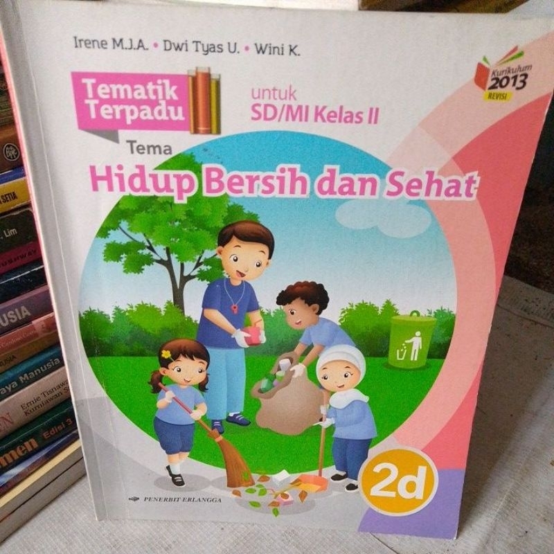 tematik terpadu hidup bersih dan sehat 2D