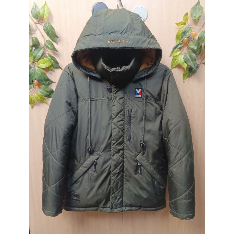 Jaket Outdoor M LIMITED by MILLET Bulu Angsa Bulang Original