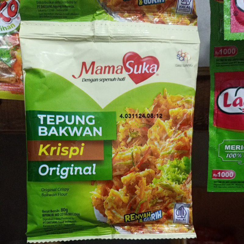 

tepung bakwan mamasuka 80g