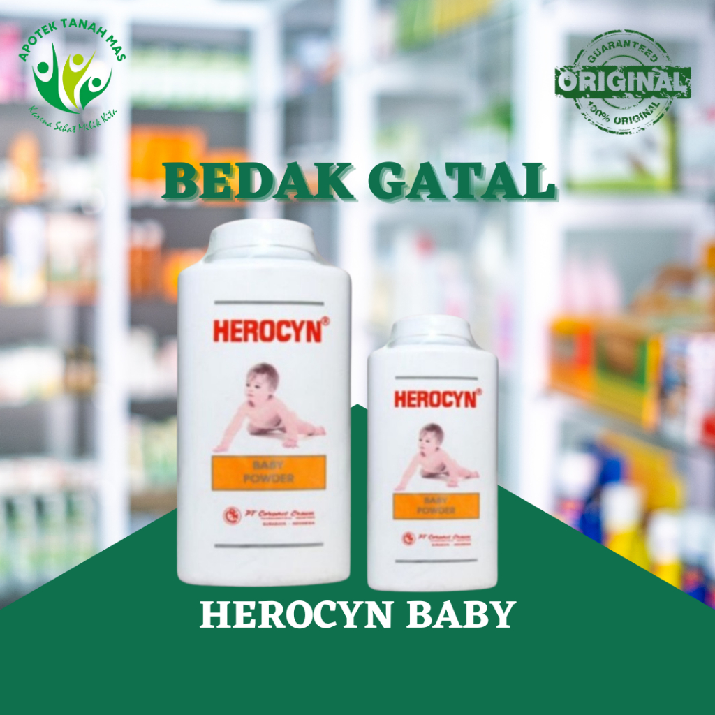 Bedak Herocyn Baby Powder untuk Bedak Kulit Gatal pada Anak dan Bayi