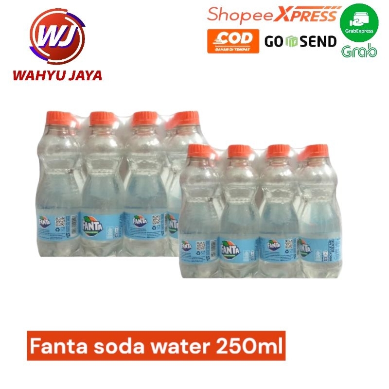 

fanta soda water 250ml x12 pcs