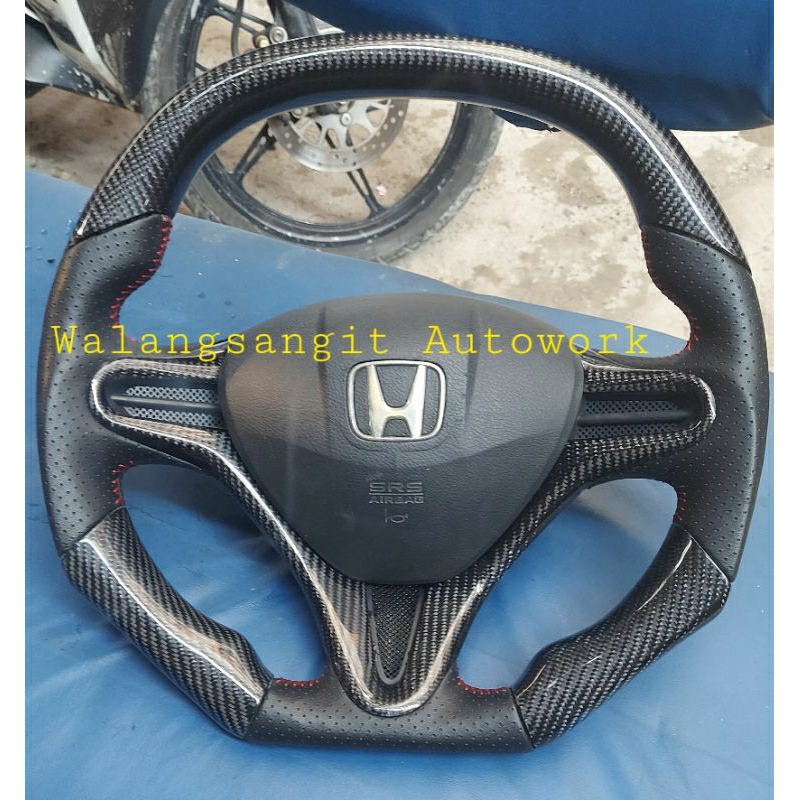 STIR CARBON KEVLAR,JAZZ GE8,CIVIC FD,LENGKAP AIRBAG..