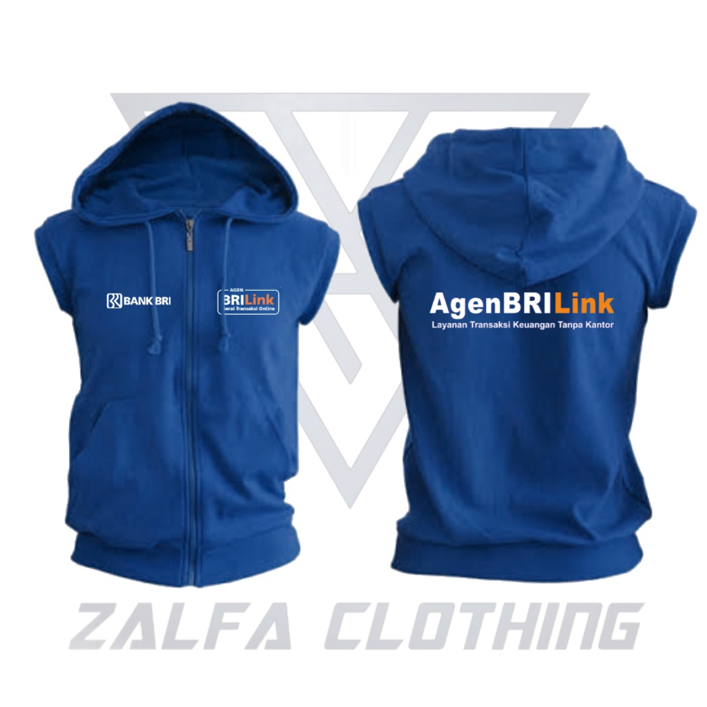 JAKET ROMPI GERAI BRILINK  / BISA CUSTOM NAMA AGEN
