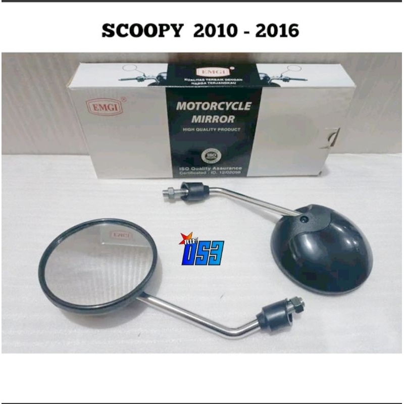 kaca spion honda scoopy kaca ori cembung