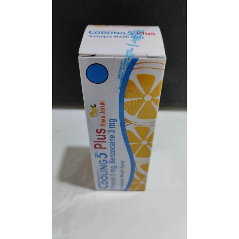 Cooling 5 Plus Orange 15ml/Semprot untuk Sakit gigi