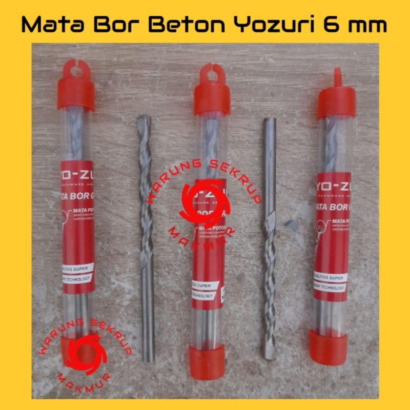 Mata Bor Beton Yozuri 6 mm