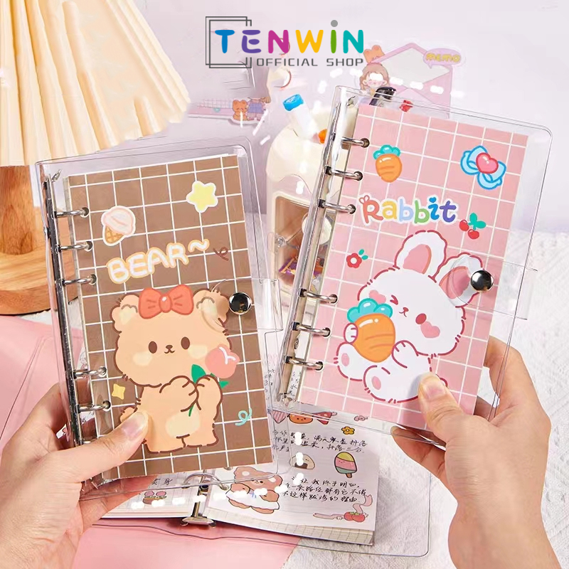 

Binder Note A6 100 lembar Lucu Karakter Character Daily Planner Aesthetic Estetik-Tenwin