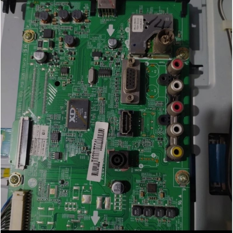 Mainboard tv led LG 28mt45a