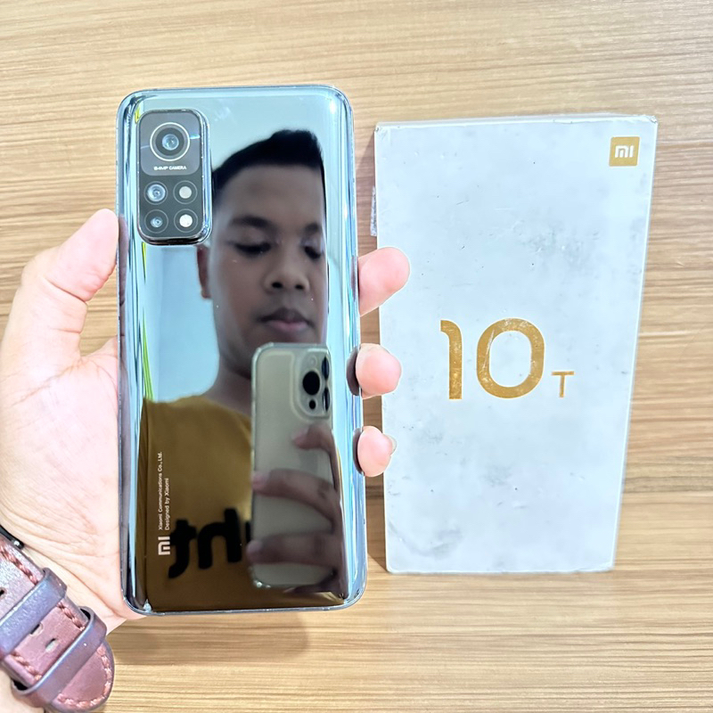 jual xiaomi mi 10T 8/128 black second istimewa lengkap full set siap pakai garansi no minus