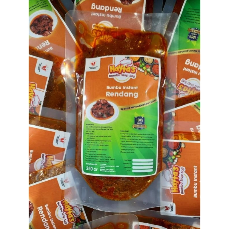 

HaYfa's Bumbu Rendang instan