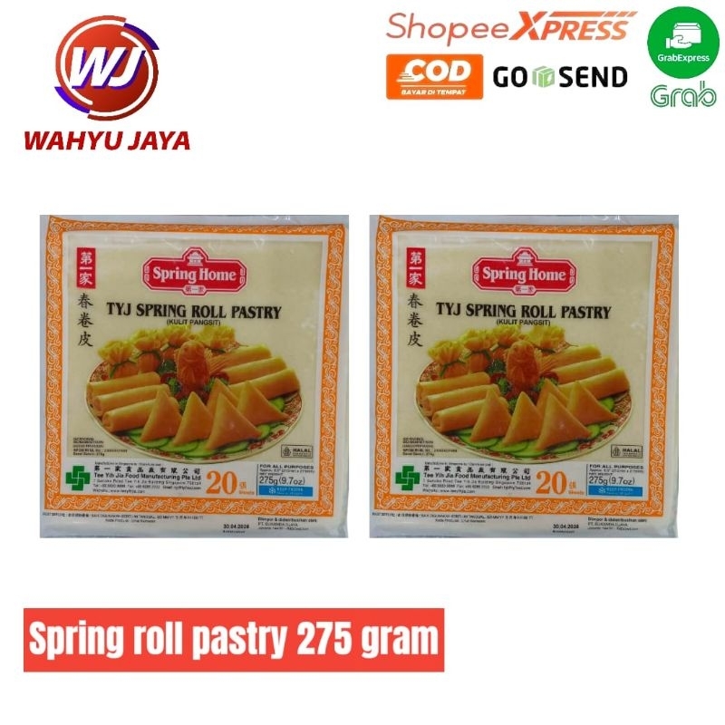 

spring roll pastry 275 gram