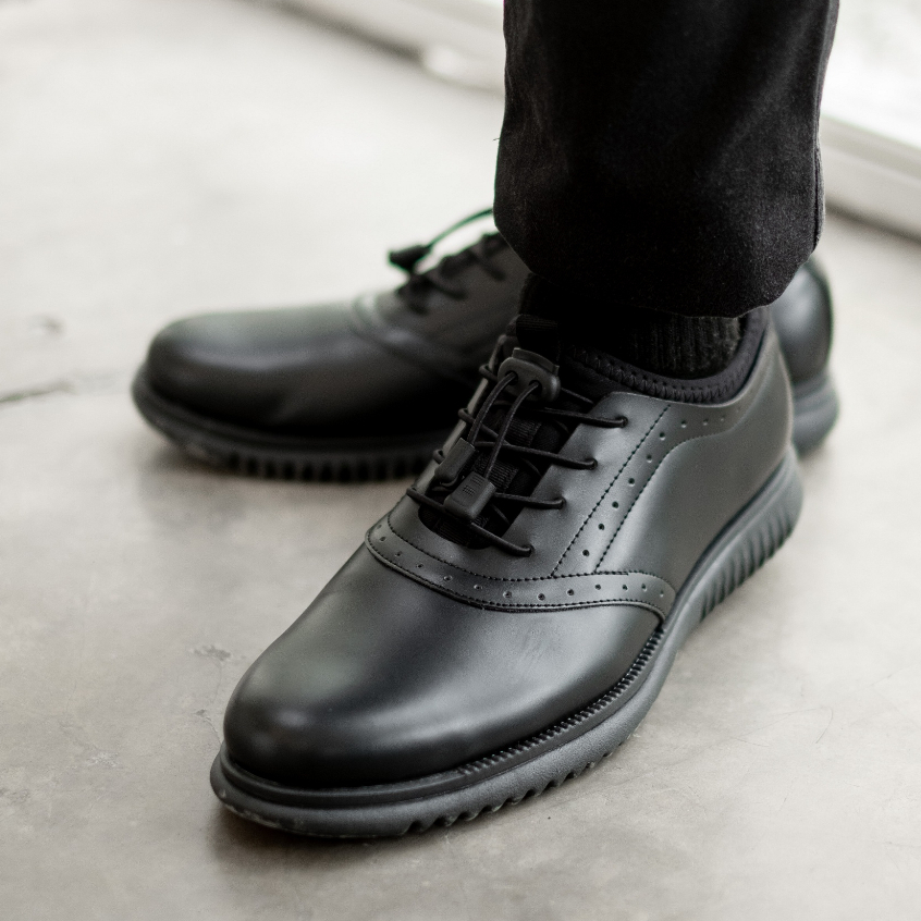 Sepatu Sneakers Pria Original Volve Orca Black Totosuryo x Volve Project