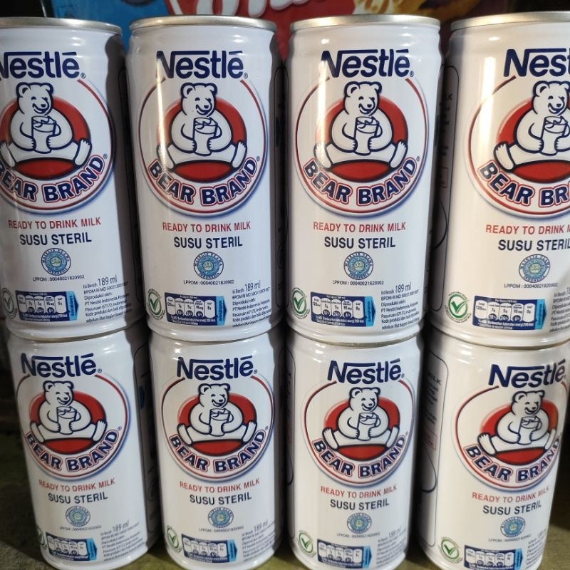 

susu steril bear brand 189ml