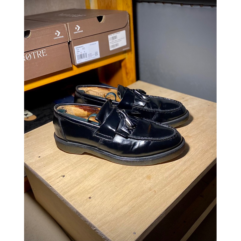 Size 43. Dr martens adrian tasel loafers black smooth ( docmart dr. martens 1460 1461 101 939 saxon 