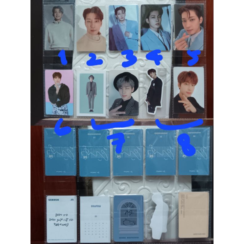 Seventeen Wonwoo Photocard Incomplete, Caratland, Season Greeting