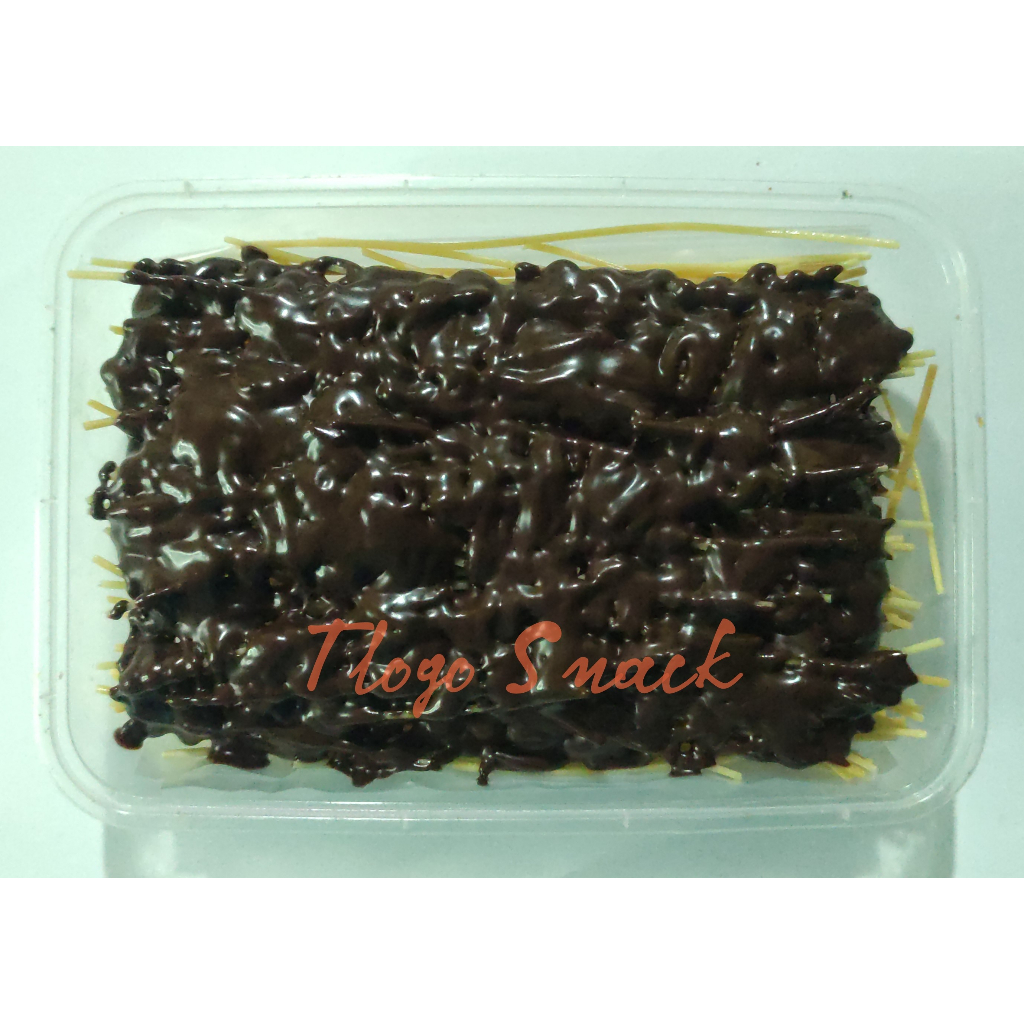 

Mi lidi lumer topping coklat premium kemasan box 500 ml /Mi lidi lumer murah / Mi lidi coklat premium / free packing & bubble wrap