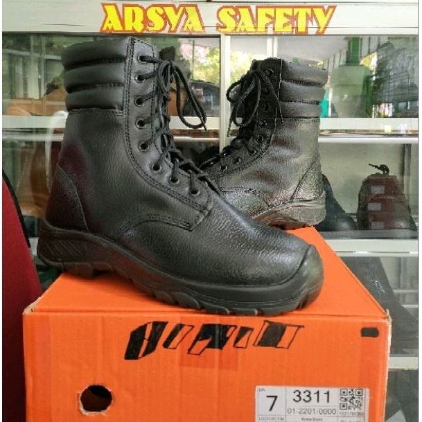 SEPATU SAFETY SNI DR OSHA 3311 PDL SECURITY SATPAM ARMY ORIGINAL