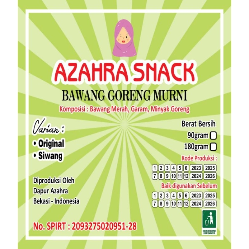 

BAWANG GORENG BREBES 100% MURNI TANPA CAMPURAN