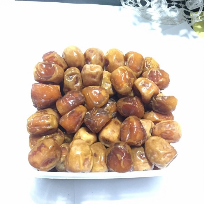 

Kurma Sukari Rutob 250gr Sukkari Saudi Premium Dates Sukari - 250gr