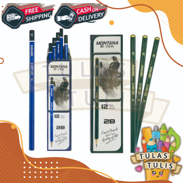 

TULAS_TULIS Pensil 2B Montana