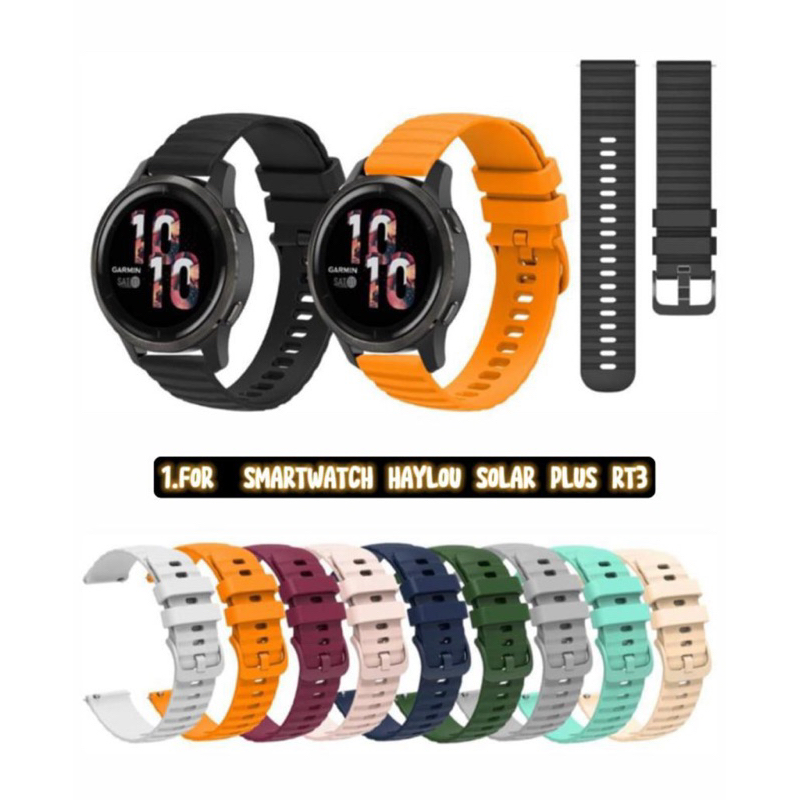 Strap/Tali Jam Smartwatch For Haylou Solar Plus RT3 - 22mm Silicone