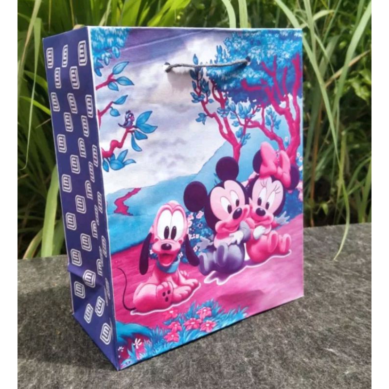 

paper bag 20*10*25cm / tas kertas bingkisan ulang tahun Snack / tas souvenir / tas kado