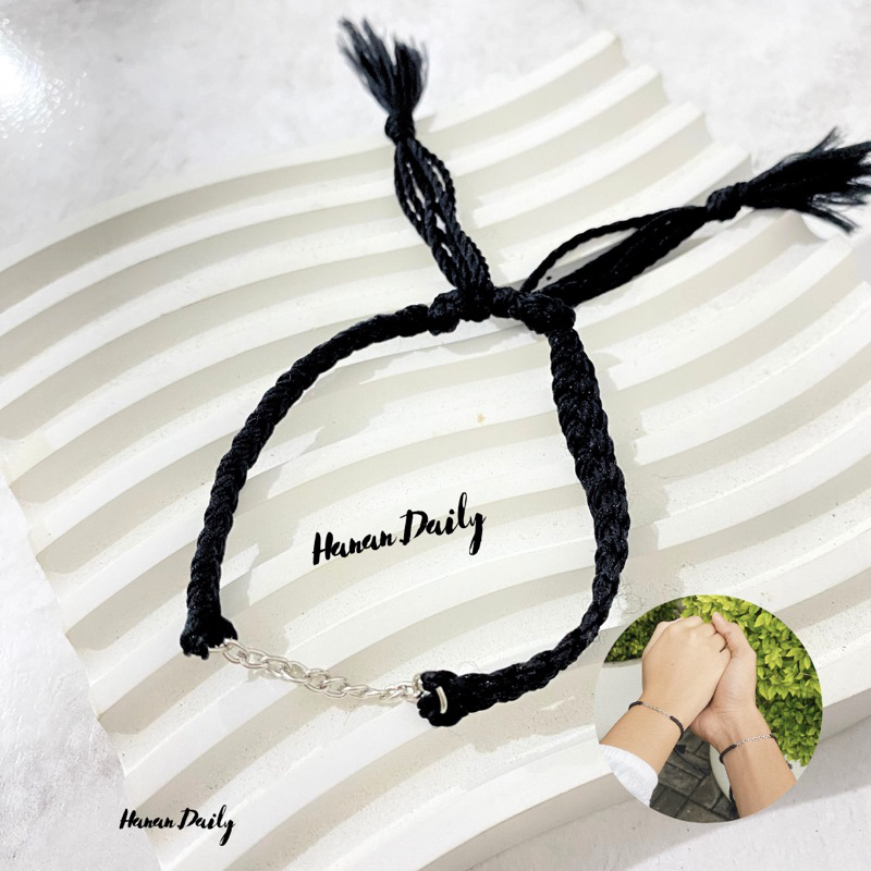 Gelang Couple Promise | Gelang Kepang Promise I And You