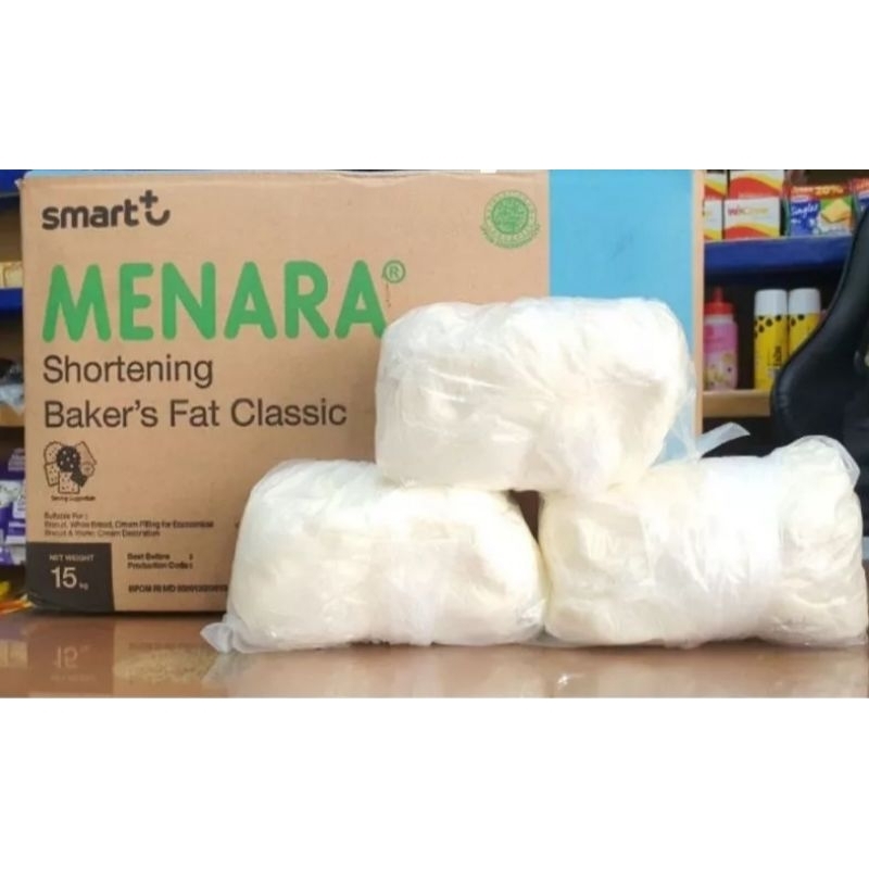 

mentega putih shortening menara cream