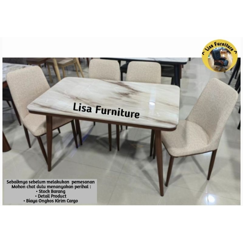 Meja Makan Marmer|Meja Makan Marmer 6 Kursi|Meja Makan Marmer 4 Kursi|Meja Makan Marmer Minimalis|Me