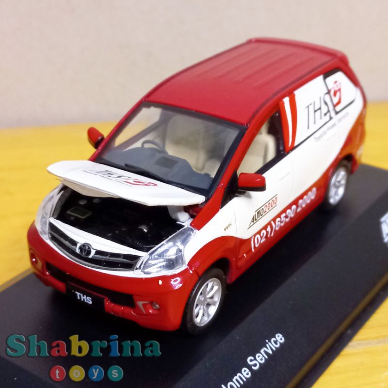 Diecast Miniatur TOYOTA AVANZA THS - Skala 1/43
