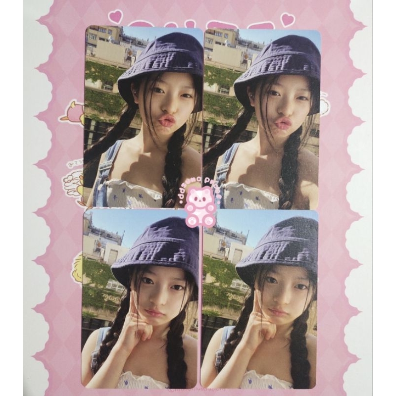 photocard pc Hanni bucket wv weverse noot noot bluebook official wts