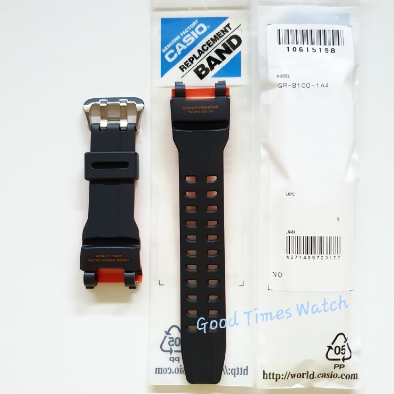 STRAP G-SHOCK GR-B100-1A4 GR B100 CASIO ORIGINAL