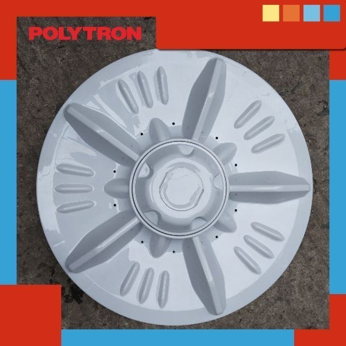POLYTRON PAW 75/85 Pulsator Mesin Cuci Zeromatic 1 Tabung Zero Matic