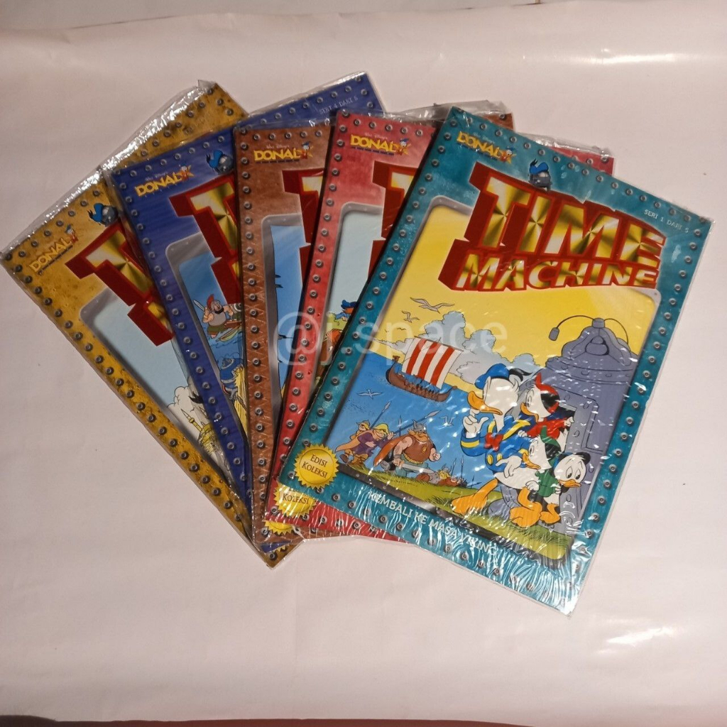 (SATUAN) DONAL BEBEK TIME MACHINE [buku komik edisi lama/bekas]