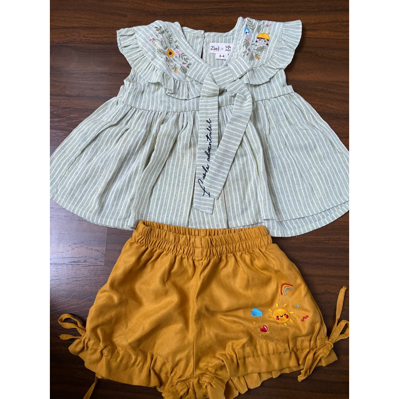 Preloved Set Anak Perempuan Ziel Kids Sally Piper