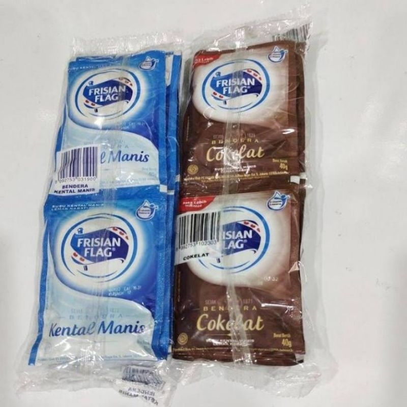 

Frisian Flag susu kental manis sachet (isi 6)