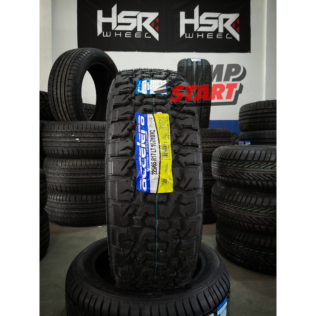 Ban mobil Outlender Xtrail Crv ring17 ukuran 225 65 Accelera type Ommikron C/T tubeles ban mobil rin