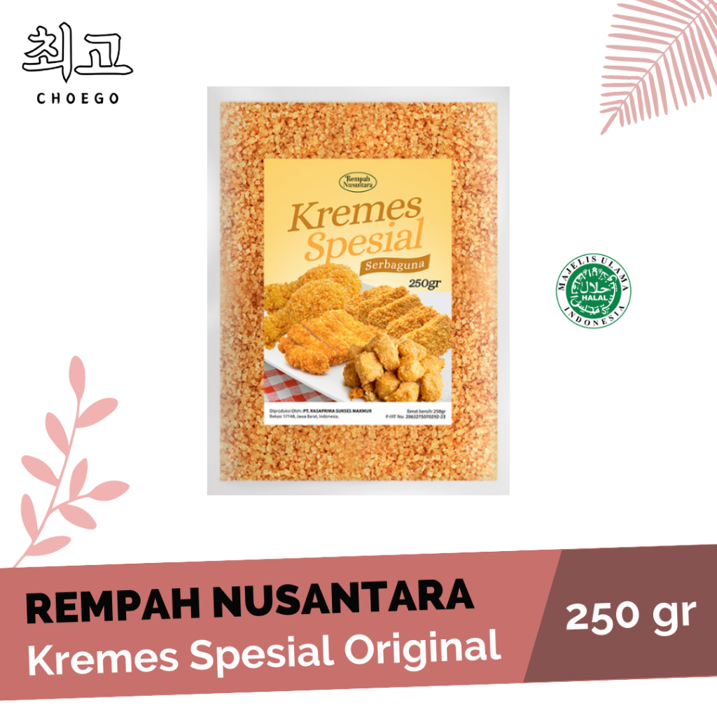 

Rempah Nusantara KREMES SPESIAL ORIGINAL 250gr