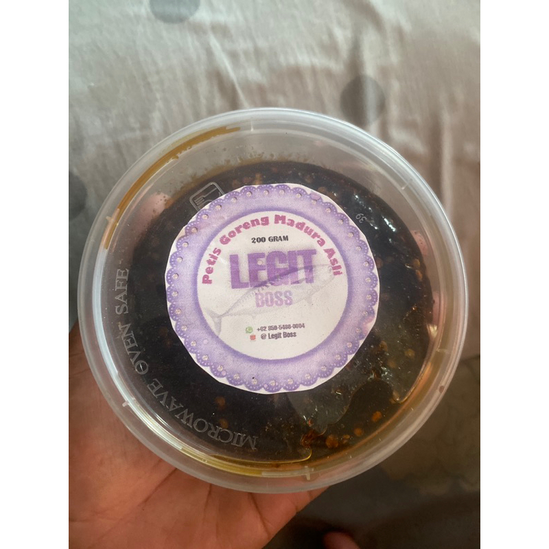 

petis goreng madura/petis mercon