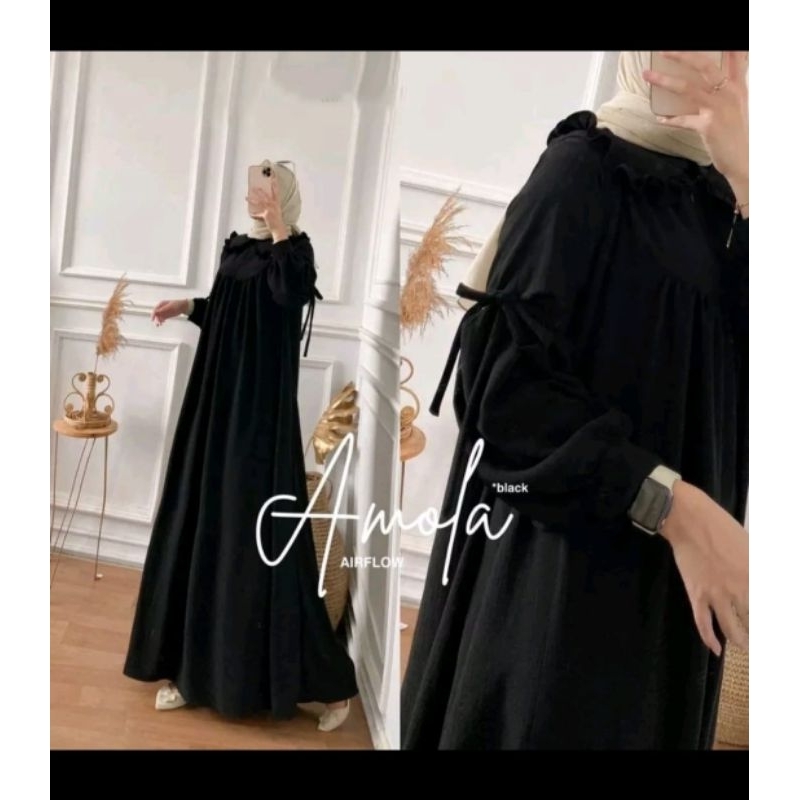 Amola Dres Nabtik Gamis/Gamis Amola Jumbo LD 120