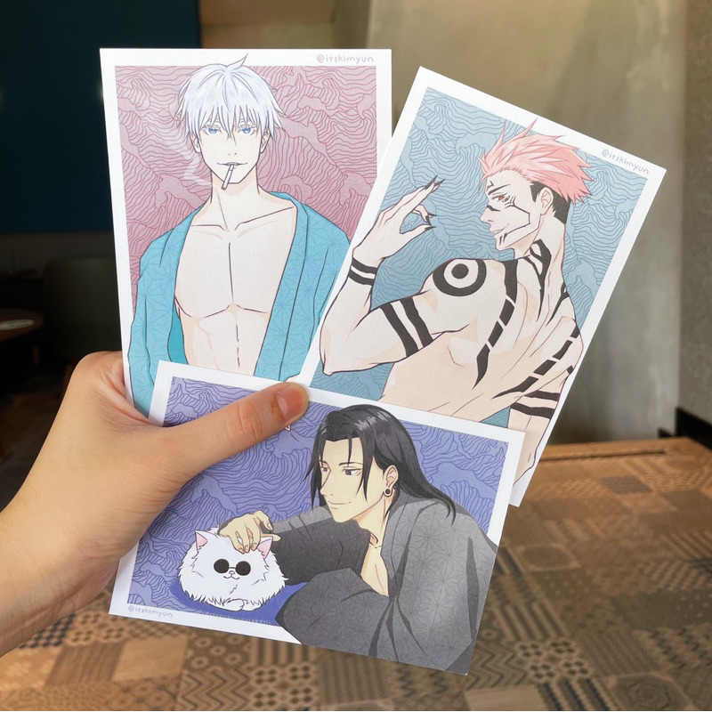 Jujutsu Kaisen / JJK Yukata Series Art Print