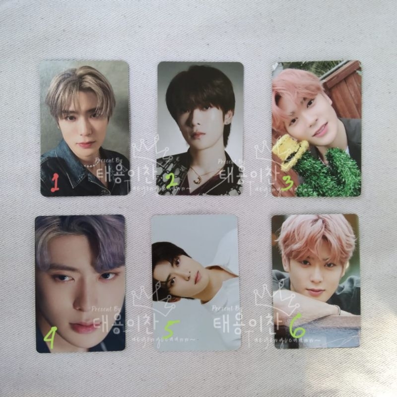 Photocard Jaehyun NCT127 Dojaejung Perfume NCIT Sticker Favorite Holo Dicon SG21