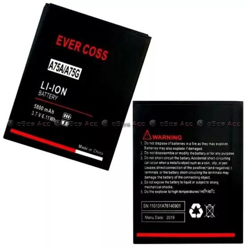 batre hp Evercoss A75A A75G M50 star m50 max original