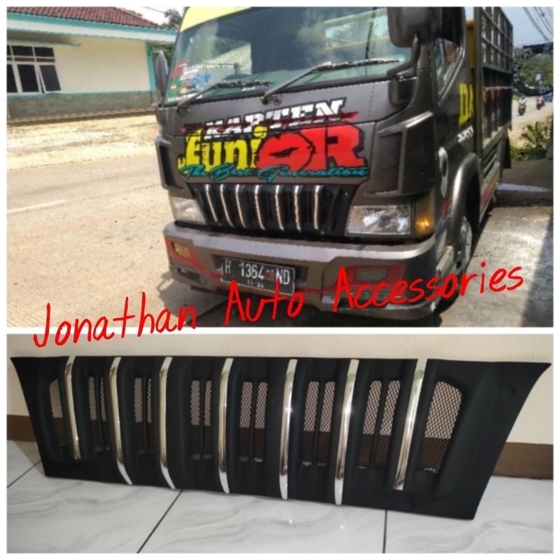 Grill Apollo canter / Gril Apolo canter / Front Grille center model prado