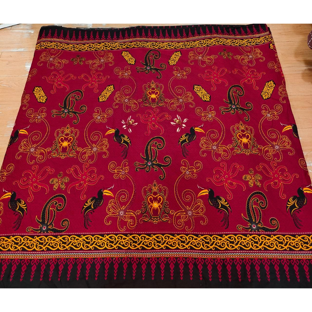 Kain Batik SOLO (alusan limited stock) motif suku Dayak