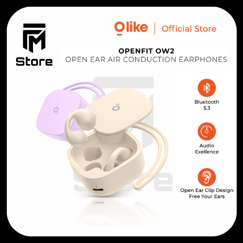 TERMURAH Olike Openfit OW2 Open Ear Air Conduction Earphone