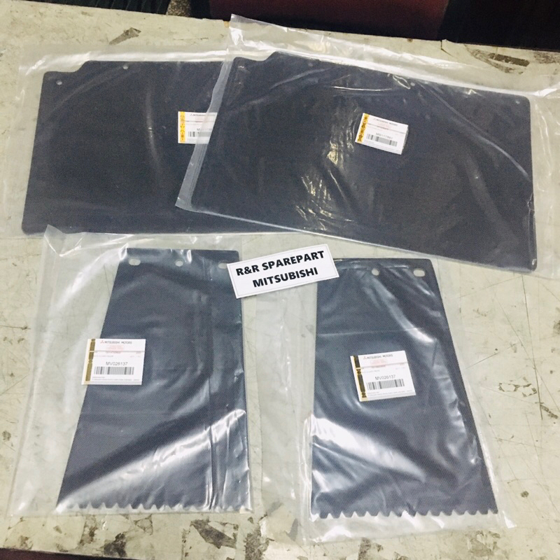 karpet lumpur mud guard L300 Set Original Mitsubishi asli MMKSI asli KTB ORIGINAL 100% karpet lumpur
