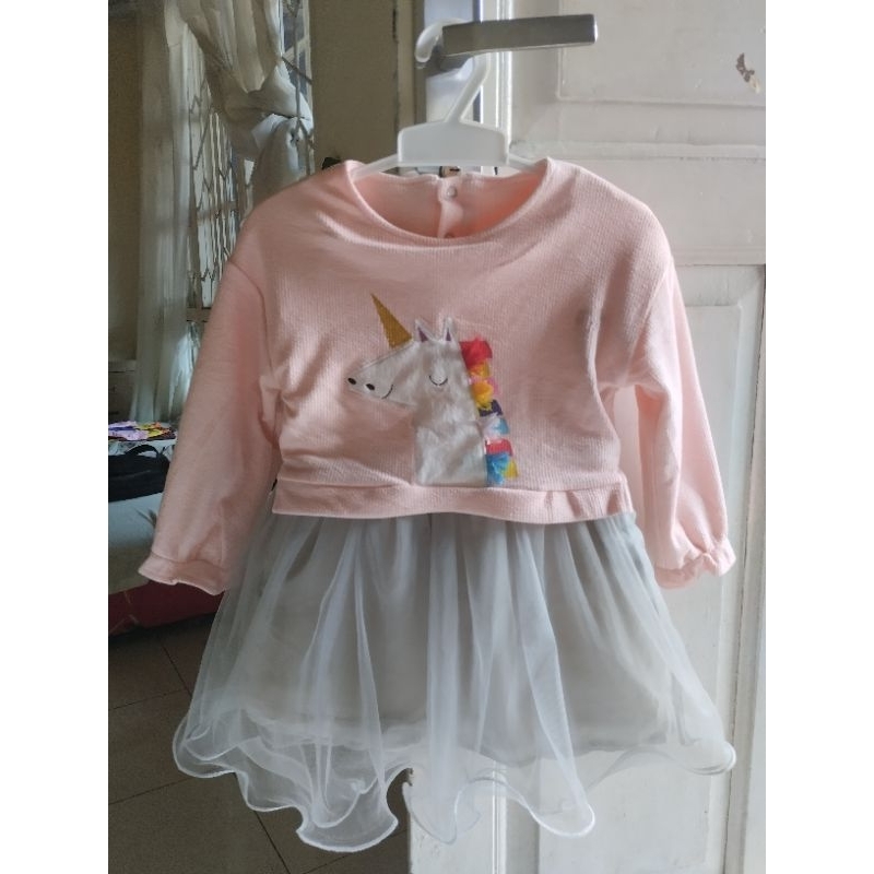 [DBM] - Baju Anak Import dan Branded Medan Harga Terjangkau || Dress Tebal Tutu Kuda Poni