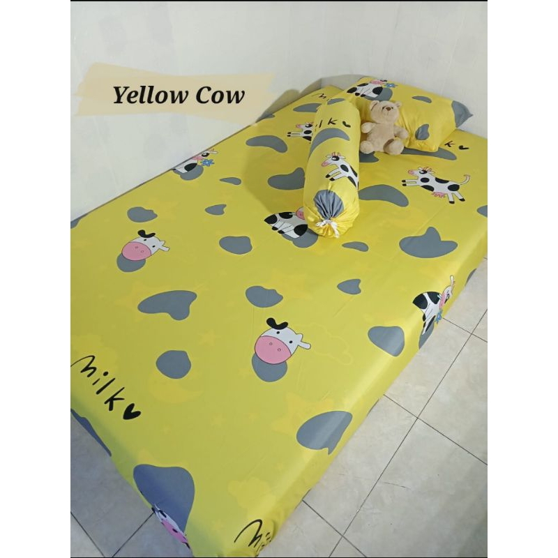 SPREI TERMURAH SPREI HOME MADE SPREI MOTIF MOO /COW/HEWAN/SAPI SPREI ANAK BEST SELLER BISA COD